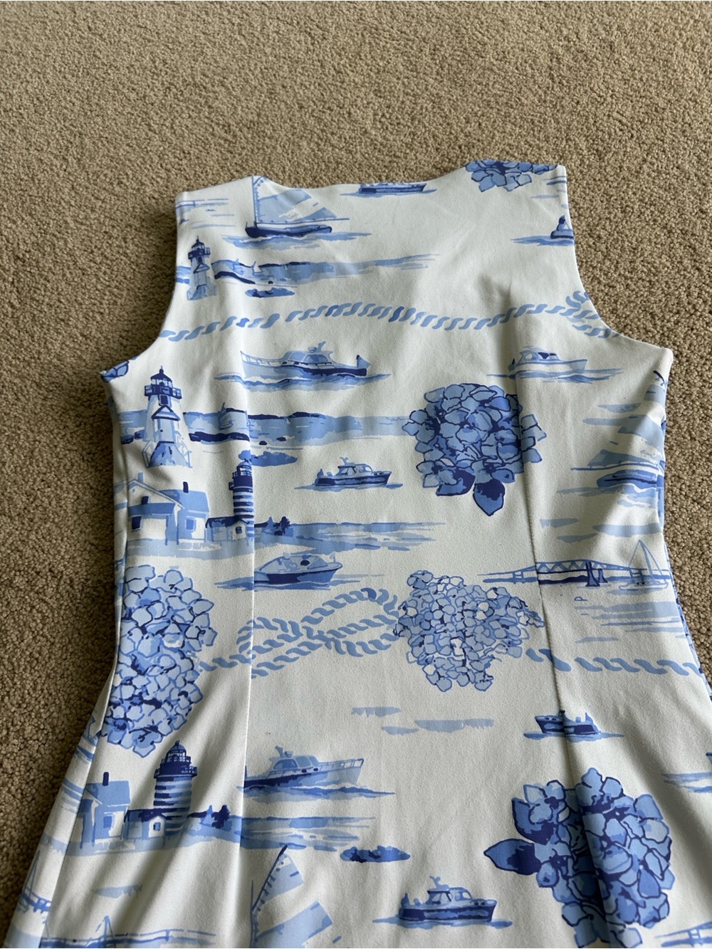 Mahi gold sleeveless dress - Picture 9 of 9